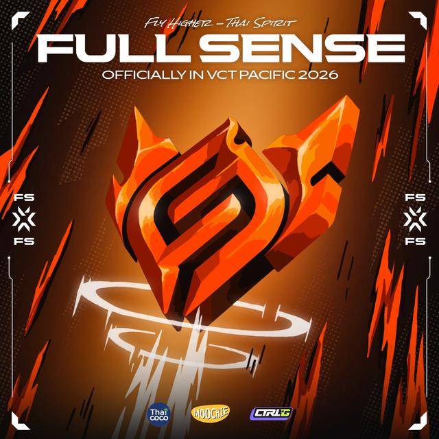 太平洋联赛官宣：FULL SENSE顶替TLN正式加入