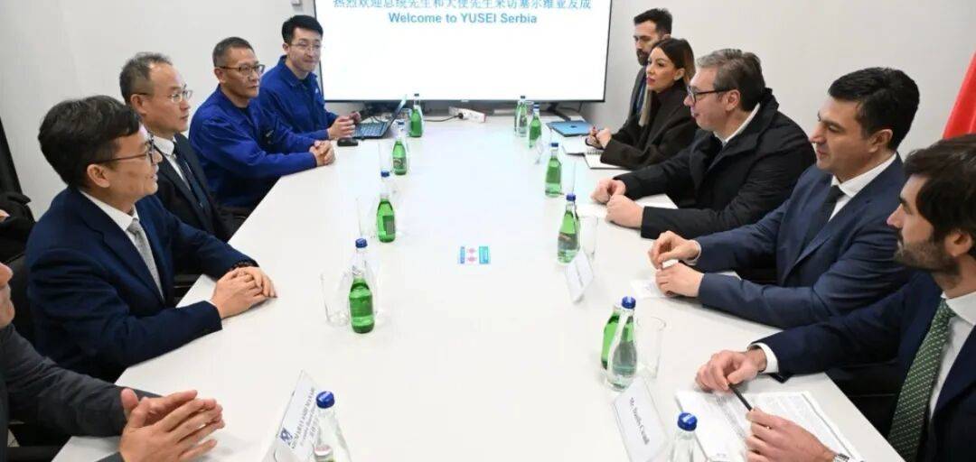 武契奇总统视察塞尔维亚中资企业